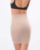 Shapers pour femmes tonifier l'abdomen respirant en houle de corps sans couture jupe de hanche de la hanche élastique glisse de taille haute