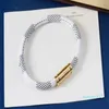 Braceuse de mode de créateur Bracelet Coton pur pour hommes Designer pour femmes Bracelet de couples