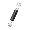 Lecteurs de cartes mémoire avec package 5 dans 1 mtifonction USB 2.0 Type C / USB / Micro USB / TF / SD Reader OTG Adaptateur Mobile Phone Drop Livraison OT5TV