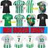 2023 2024 Real Betis Isco Soccer Jerseys 23/24 Joaquin Fekir B.iglesias Canales Willian J Shirt William Camarasa Juanmi Victor Ruiz Football Uniforme