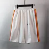 5a Mens palmeiras shorts designers femininos calças curtas letra de impressão de letra de teia