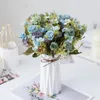 Decorative Flowers Artificial Fake Flower Composite Silk Party Dressing Wedding Simulation Bouquet Carnation