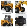 RC Children Toys for Boys Remote Control Car Kids Toy Excavator Bulldozer Roller Radio Engineering Vehicle Gift 240506