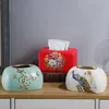 Flessen Tissue Dessing Natte Tafel Dry Box Home Crafts Keramiek en Decoratie Storings Napkin Noordse rek Organisator
