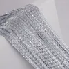 Curtain Beautifully Designed Crystal Valance Luxurious Shiny Tassel Line Curtains Eye-catching Window Divider Drape Durable