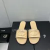 Designer 7 canais coloridos Sandals Sandals Novo piscina de bobo