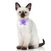 Appareils pour chiens fleur Pet Cat Collar accessorois avec perle point solide coloré coloré en vrac calivable Charms pour les petites fournitures