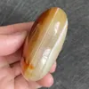 Dekoratif Figürinler 97g Doğal Karneli Kristal Kırmızı Agate Kalp Dekorasyonu Cilalı İyileştirici Kaya Kuvars Hediyesi Reiki Feng Shui Manevi