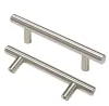 T Type Handles For Cupboard Door Drawer Wardrobe Shoe Cabinet Pulls Stainless Steel 3 Size Universal SN71 LL