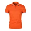 Polos de polo diseñador Polos camisas para hombre enfoque de moda bordado serpiente paletas pequeñas abejas de impresión ropa ropa camiseta para hombres en blanco y negro camiseta