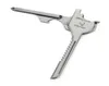 Hushåll Sundries 6 i 1 Key Mini Multifunktion Keyring Flat and Lock Glass Screwdriver Bottle Opener Pocket Knife EDC TOOL1547861