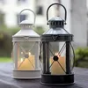 Candle Holders European Style Glass White Holder Ornaments Outdoor Candlestick Elegant Simple Bougeoir Mariage Wedding Decoration JD50ZT