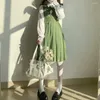 Vêtements Ensemble de robe plissée de la fille japonaise