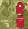 Niestandardowe Nay Men Youth/Kids Marcus Smart 3 Edward S. Marcus High School Marauders Red Basketball Jersey 1 Top Sched S-6xl