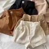 Shorts baby byxor barn sommar shorts pojkar och flickor 2022 koreanska stiliga shorts baby stora fickor helt matchade lösa byxor d240510