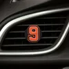 Gaskets Orange Numéro 11 Cartoon Car Air Venti Clip Pust Pertet Clips Clips for Office Home Drop Livrot OTFS9