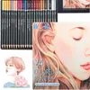 Crayons H B Set crayon de couleur premium 24 Couleurs de peinture à l'huile Crayon Perfect Art Supplies pour enfants et coloriages adultes D240510