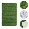 السجاد العشب حصيرة الاصطناعية الفخمة من الألياف البولي بروبيلين الباب الأخضر (البولي بروبيلين)