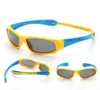 جودة عالية الجودة هلام الأطفال نظارة شمسية كاملة ركوب الخيل طفل نظارة شمسية الأطفال 16 لونا مع CASPHAND