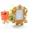 Frames Charming Glitters Gold Baroque Po Frame Place Card Holder Picture Wall Wedding Home Birthday Decor