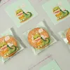 Enveloppe-cadeau 100pcs Créativité Cartoon Sacs en plastique pour le mariage Party Favor Faven Cookie Candy Emballage Auto-Adhesive