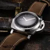 Racing Forist Watch Panerai Swiss Watch Luminor 1950 серия серии PAM00422 Bubble Mirror Gold Sandwich Plate Ручной механические водонепроницаемые мужские часы