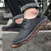 Casual Shoes Nice Men's Leather Moccasins Men Loafers Spring Fashion Sneakers Male