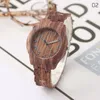 Orologi da polso unisex pattern di bambù orologio da polso orologio creativo digitale cinghia in acciaio inossidabile quarzo in legno 2024 Big Dial RELOJ