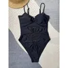 Kobiety stroje kąpielowe dla kobiet One Piece Swimsuit for Women Out Out Bathing Suit plaża bez pleców monokini brazylijskie garnitury pływackie 2024