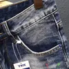 Herren Graffiti Jeans modische Sprühfarbe Tränenlöcher Personalisierte Hip-Hop Street Kleidung Herren Kleidung Ultra-dünn Teenager Denim Trojaner Pferd 240510