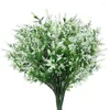 Decoratieve bloemen kunstmatige lavendel plant plastic voor bruidshuizen met bruidstuinen bruids boeket pography props huishouden