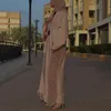 Vêtements ethniques Ramadan Eid Mubarak Kaftan Open Abaya Dubai Kimono Turquie Islam Pakistan Robe musulmane pour femmes Robe Longue Arabe Djellaba Femme T240510