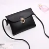 Shoulder Bags Women's Solid Color Bag Messenger With Hardware Lock For Mobile Phone Change Elegant Purse Monedero Mujer