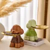 Figurki dekoracyjne Śliczne misie stół pies dekoracja dekoracja kluczy biżuterii