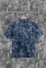 Xinxinbuy Männer Designer T-Shirt T-Shirt 2024 Italien Tarnwaschen 1854 Denim Stoff Sets Kurzarm Baumwoll Frauen Weiß Schwarz S-3xl