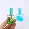 Bouteilles de rangement 10 ml de parfum en forme de coeur bouteille de voyage portable Atomizer en verre pulvérisateur vide emballage de flacon cosmétique