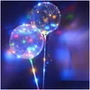 Decorazione per feste nuove luci a led palloncini illuminazione notturna bobo mticolor palloncalon decorativo accendino luminoso con consegna a goccia otvy3