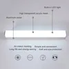 Lampes murales miroir LED de salle de bain imperméable 12W 16W 22W AC85-265V Tube d'éclairage de lampe moderne