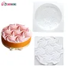 ベーキング型シェンホンクリームの花の形シリコンケーキ型デザートデザートムースパンベイクウェアムーレペストリーデコレーションツール