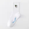 Skarpetki męskie 21FWGOLF Trendy Socks Męs i damskie środkowa czapka haftowane czyste bawełniane sportowe sadzi deskorolki na Instagram SJUV