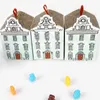 Gift Wrap 10pcs House Style Box Kraft Paper Candy Bag Cookies Party Supplies Wedding Decoration