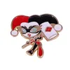 Joker Enamel Brooch Pins Badge Pinki Lapel Pins Metal Metal Fashion Jewelry Akcesoria Prezenty