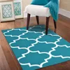 Carpets Sarcel / blanc 5'x7 'tapis de zone intérieure géométrique