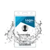 Premium One side Hard Plastic ID Card Porta del cordino con badge per evento