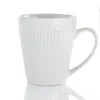 Tazas de 12 piezas Taza de porcelana en blanco tazas de vidrio lindas Regalos del día de los padres Café de cerámica Chalice w