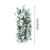 Decoratieve bloemen Spring kunstmatige hang planten decoratie muur bloembloem decor lelie faux slinger buiten buiten