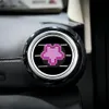 Bilnyckel rosa batteri tecknad luft vent