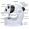 Living Room Furniture Fanghua Mini Panda Sewing Hine Household Mtifunction Double Thread And Speed -Arm Crafting Mending Drop Deliver Dhg2X