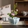 Tea Trays Ceramic Water Storage Pot Bearing Small Dry Bubble Table Zen Living Room Chinese Flower Hydroponic Decoration