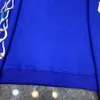 未定義のスウェットシャツブランドCHデザイナーグラフィティブルーフーディープルバープルオーバーラグジュアリー新しい高品質のブラウス冬の長袖セーターフードスウェットシャツフード
